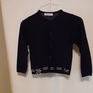 Sunshine Swing Navy Cardigan Sweater Sz 5